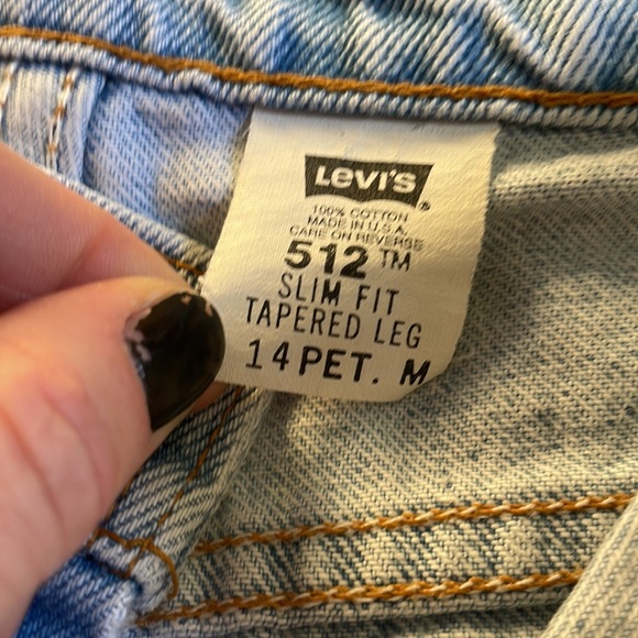 Levi’s womens 512 slim fit tapered leg - Picture 3 of 6